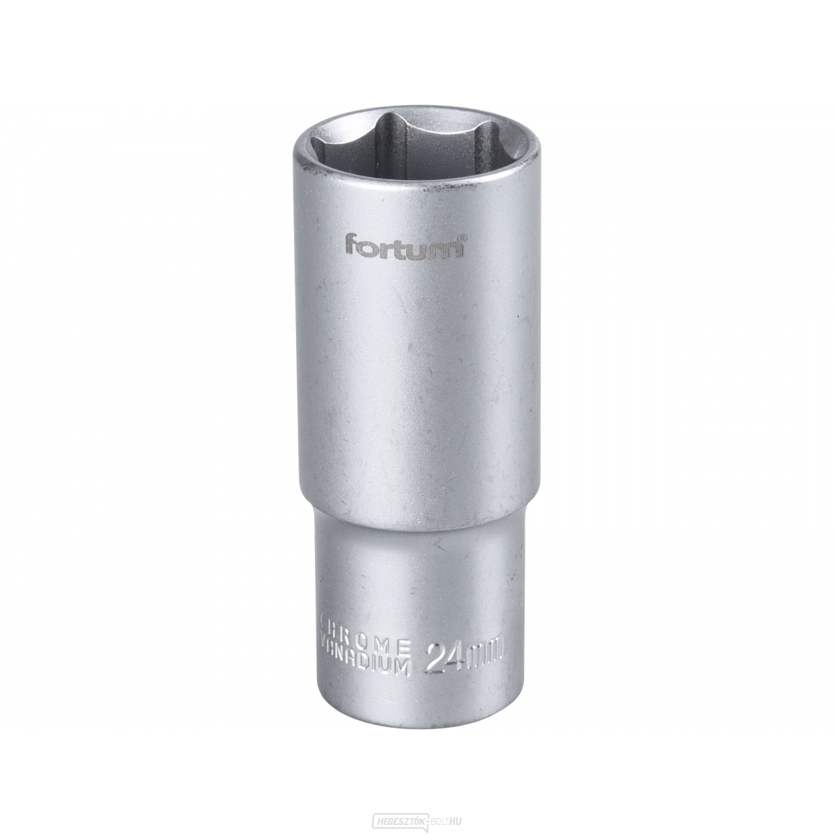 Dugókulcs, meghosszabbított, 1/2", 24mm, L 77mm, 61CrV5