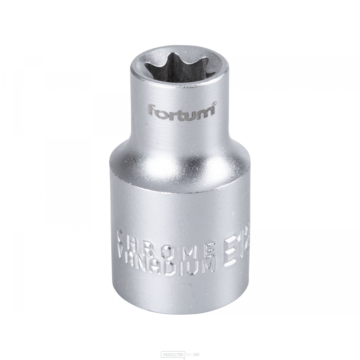 Belső TORX dugókulcs, 1/2", E 12, L 38mm, 61CrV5