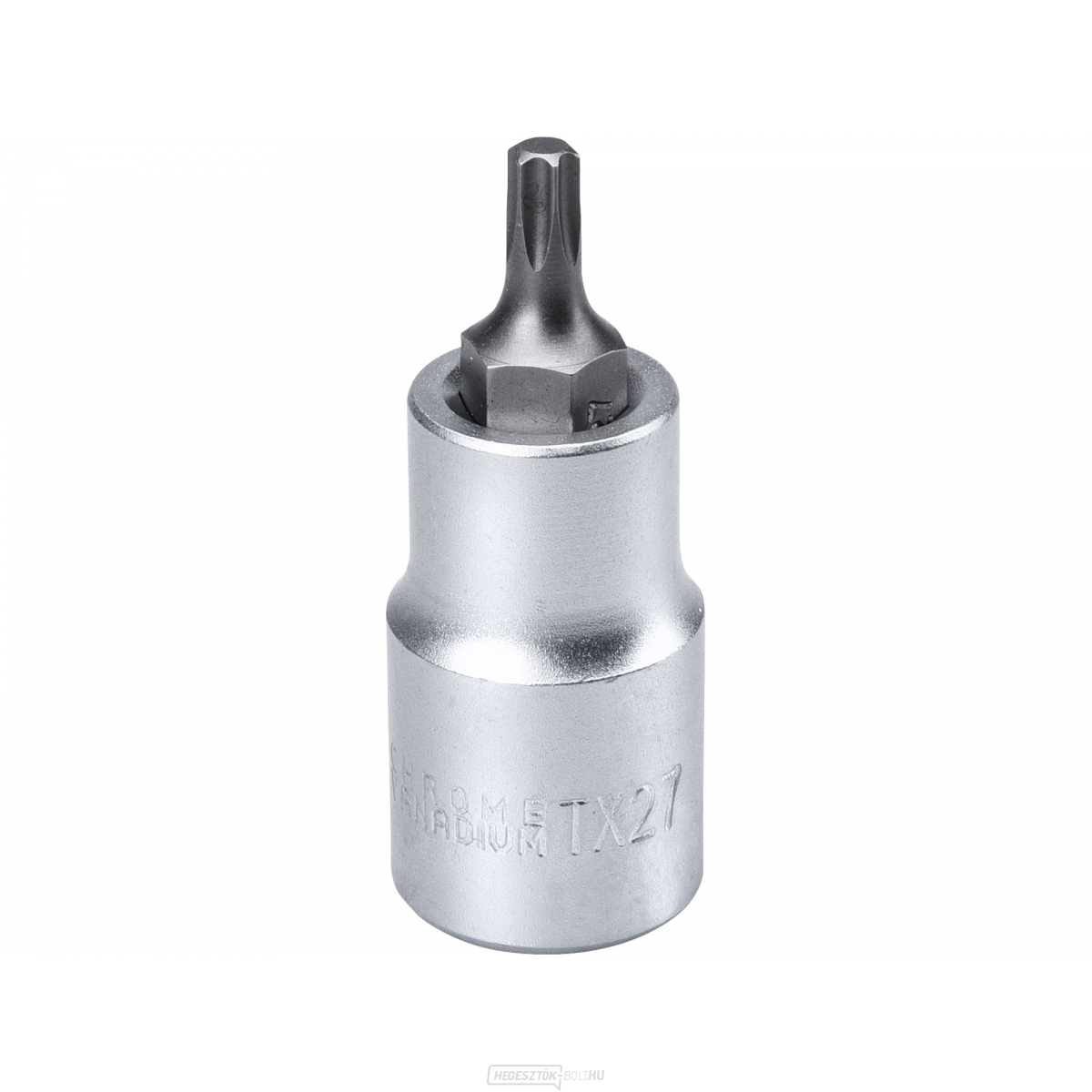 Dugókulcsos TORX, 1/2", TX 27, L 55mm, CrV/S2