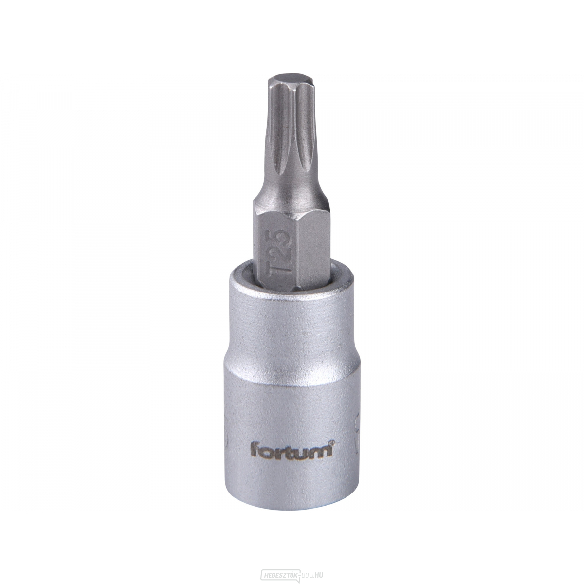 Dugókulcs TORX, 1/4", TX 25, L 37mm, CrV/S2