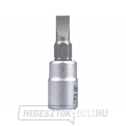 Csavarhúzó dugókulcs lapos fejű, 1/4 Csavarhúzó dugókulcs lapos fejű, 1/4