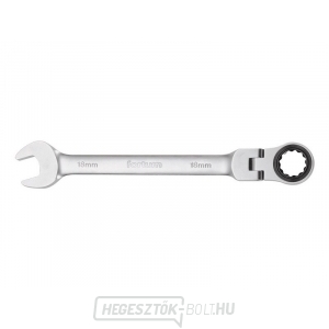 Ratchet kulcs, 72 fogú, 13mm, L 186mm, CrV/S2