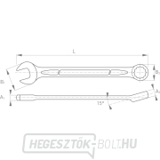 Csavarkulcs, 6mm, L 110mm, 61CrV5 Előnézet 