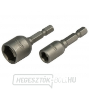 HEX dugókulcs fúrógéphez, mágneses, 7x48mm, CrV HEX dugókulcs fúrógéphez, mágneses, 7x48mm, CrV gallery main image