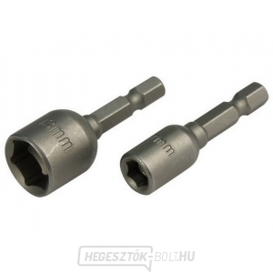 HEX dugókulcs fúrógéphez, mágneses, 7x48mm, CrV HEX dugókulcs fúrógéphez, mágneses, 7x48mm, CrV