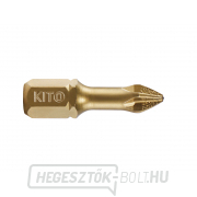 20 db-os hegykészlet, PH 1x25mm, S2/TiN 20 db-os hegykészlet, PH 1x25mm, S2/TiN gallery main image