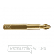 Bit készlet 10db, PH 1x50mm, S2/TiN Bit készlet 10db, PH 1x50mm, S2/TiN gallery main image