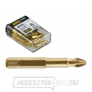 Bit készlet 10db, PH 3x50mm, S2/TiN Bit készlet 10db, PH 3x50mm, S2/TiN gallery main image