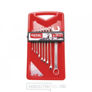 Csavarkulcsok, 9 darabos készlet, CrV Csavarkulcsok, 9 darabos készlet, CrV gallery main image