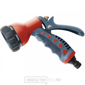 Fém kerti permetező, 7 funkció, MOSAZ Fém kerti permetező, 7 funkció, MOSAZ gallery main image