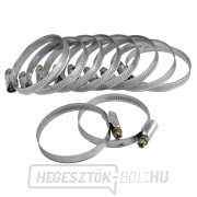 Tömlőbilincsek, 10 darabos csomag, 8-12 mm-esek Tömlőbilincsek, 10 darabos csomag, 8-12 mm-esek gallery main image