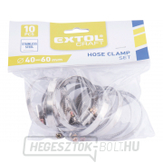 Tömlőbilincsek, 10 darabos csomag, 40-60mm Előnézet 