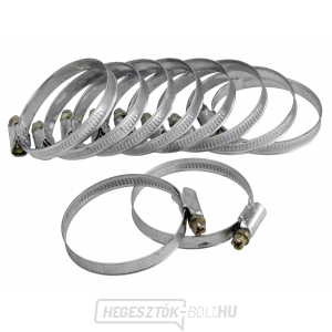 Tömlőbilincsek, 10 darabos csomag, 40-60mm Tömlőbilincsek, 10 darabos csomag, 40-60mm gallery main image