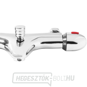 Termosztatikus kádkeverő, króm Előnézet 