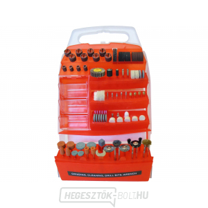 Egyenes köszörű tartozékok, 150 darabos készlet Egyenes köszörű tartozékok, 150 darabos készlet gallery main image