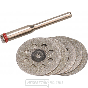 Gyémánttárcsák egyenes csiszolóhoz, 6 darabos készlet Gyémánttárcsák egyenes csiszolóhoz, 6 darabos készlet gallery main image