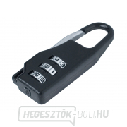 Kombinációs zár háromjegyű kóddal, 21,5x60mm Kombinációs zár háromjegyű kóddal, 21,5x60mm gallery main image