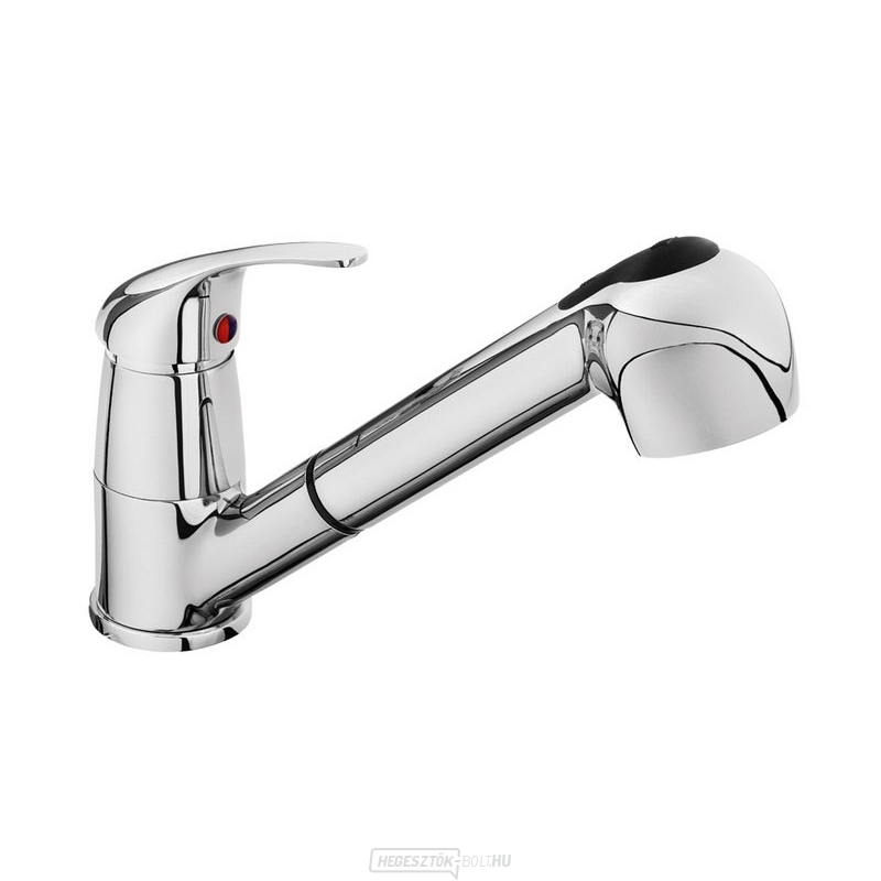 Teleszkópos mosdókagyló keverő, tömlő hossza 130cm, 35mm, króm, BALLETTO