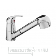 Teleszkópos mosdókagyló keverő, tömlő hossza 130cm, 35mm, króm, BALLETTO Teleszkópos mosdókagyló keverő, tömlő hossza 130cm, 35mm, króm, BALLETTO gallery main image