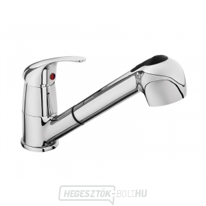 Teleszkópos mosdókagyló keverő, tömlő hossza 130cm, 35mm, króm, BALLETTO Teleszkópos mosdókagyló keverő, tömlő hossza 130cm, 35mm, króm, BALLETTO gallery main image