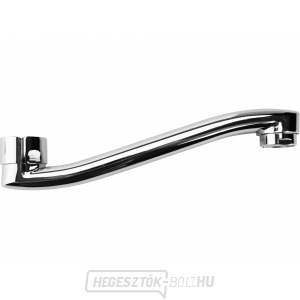 Hajlított kar, 200mm, króm, BALLETTO Hajlított kar, 200mm, króm, BALLETTO gallery main image