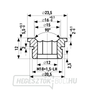 Nyereg sárgaréz, BALLETTO Előnézet 
