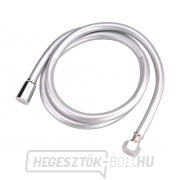 Zuhanycső, ezüst, 150cm, PVC Zuhanycső, ezüst, 150cm, PVC gallery main image