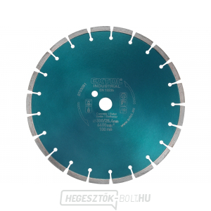 Gyémánt vágókorong szegmentált betonhoz, 300x25,4mm Gyémánt vágókorong szegmentált betonhoz, 300x25,4mm gallery main image
