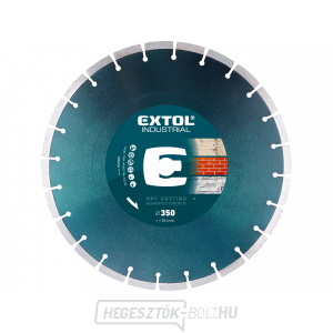 Gyémánt vágókorong szegmentált betonhoz, 350x25,4mm Gyémánt vágókorong szegmentált betonhoz, 350x25,4mm gallery main image