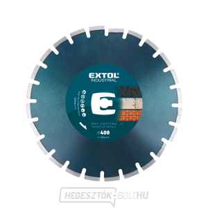 Gyémánt vágókorong szegmentált ASFALT-hoz, 400x25,4mm Gyémánt vágókorong szegmentált ASFALT-hoz, 400x25,4mm gallery main image