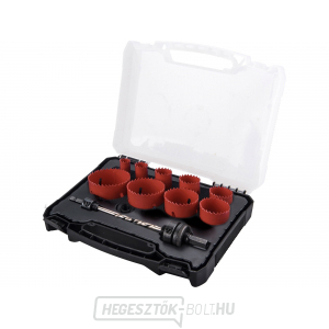 Koronafúrófejek, univerzális, 13 darabos készlet, HSS/Bi-fém Koronafúrófejek, univerzális, 13 darabos készlet, HSS/Bi-fém gallery main image