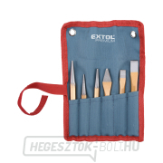 Vésők, lyukasztók és süllyesztők, 6 darabos készlet, CrV Előnézet 