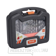 Fúrószárkészlet és hegyek, HSS, CrV - 44db náhled