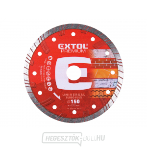 Gyémánt vágókorong turbó plus, 150x22,2mm Gyémánt vágókorong turbó plus, 150x22,2mm gallery main image