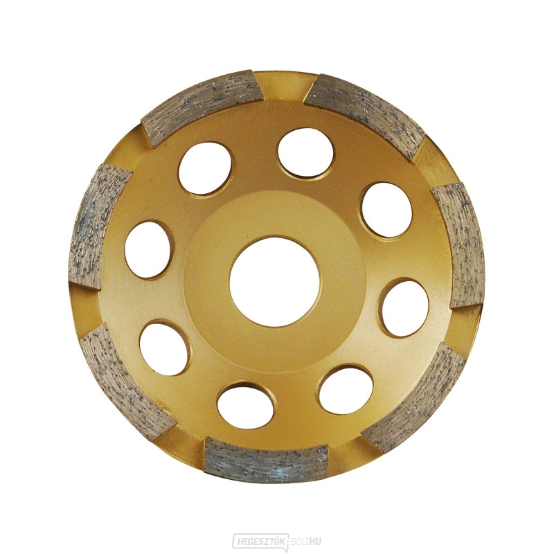 Gyémánt csiszolótárcsa, egysoros, 125x22,2mm