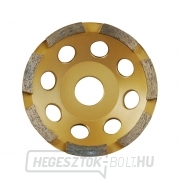 Gyémánt csiszolótárcsa, egysoros, 125x22,2mm Gyémánt csiszolótárcsa, egysoros, 125x22,2mm gallery main image