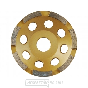 Gyémánt csiszolótárcsa, egysoros, 125x22,2mm Gyémánt csiszolótárcsa, egysoros, 125x22,2mm gallery main image