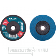 Szögletes cirkónia penge 150mm, rozsda. P60 gallery main image