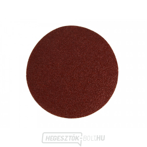 Csiszolópapír, tépőzáras, 10 darabos csomag, 125mm, szemcsés. P120 Csiszolópapír, tépőzáras, 10 darabos csomag, 125mm, szemcsés. P120 gallery main image