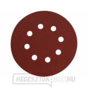 Csiszolópapír 125mm, szemcse. P40, tépőzár - 10 db  Csiszolópapír 125mm, szemcse. P40, tépőzár - 10 db  gallery main image