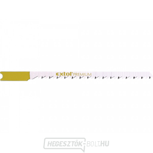 Vágószerszámok szúrófűrészhez 5db, 75x2,5mm, markolat UNIVERSAL, HCS gallery main image