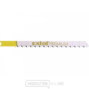 Vágószerszámok szúrófűrészhez 5db, 75x2,5mm, markolat UNIVERSAL, HCS gallery main image