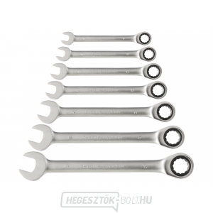 Ratchet kulcsok, 7 darabos készlet, CrV Ratchet kulcsok, 7 darabos készlet, CrV gallery main image