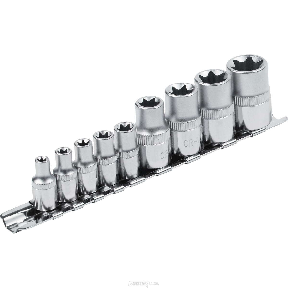 Belső TORX dugókulcsok, 9 darabos készlet, CrV