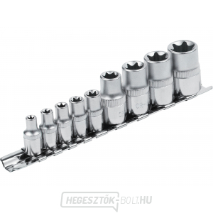 Belső TORX dugókulcsok, 9 darabos készlet, CrV Belső TORX dugókulcsok, 9 darabos készlet, CrV gallery main image