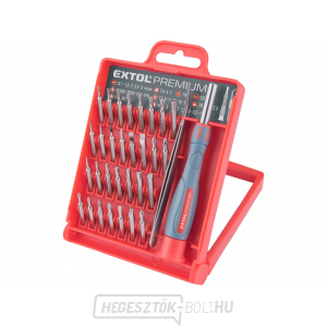 Csavarhúzó hegyekkel, CrV - 32db Csavarhúzó hegyekkel, CrV - 32db gallery main image