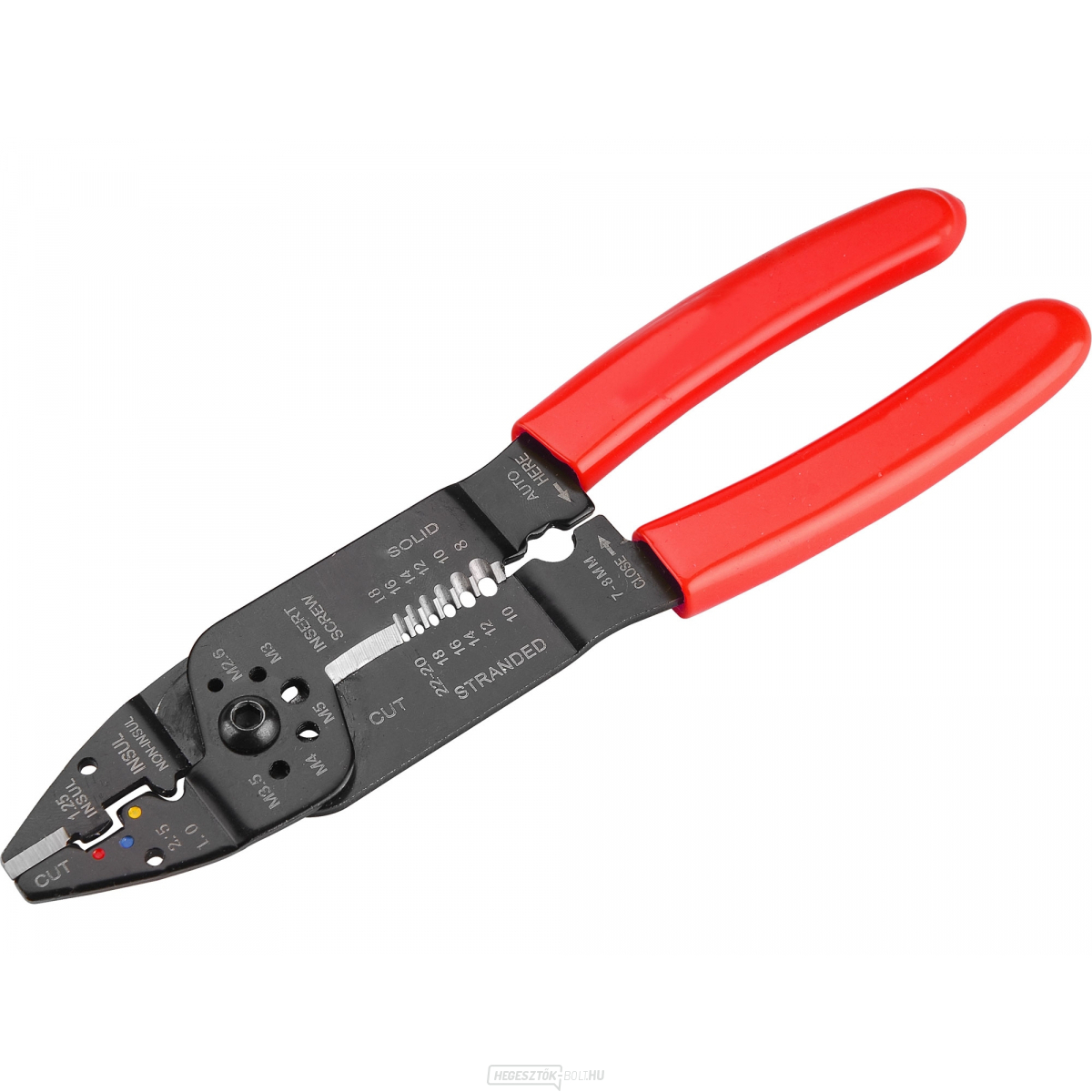 Csatlakozó krimpelő fogó, 215mm