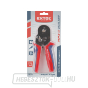 Krimpelő fogó, 0,08-6,0mm2, 175mm náhled