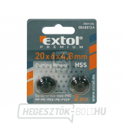 Vágókorong, 20x6x4,8mm, HSS - 2db Előnézet 