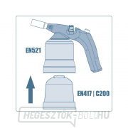 Piezo gyújtású fáklya a patronok átlyukasztásához Piezo gyújtású fáklya a patronok átlyukasztásához náhled